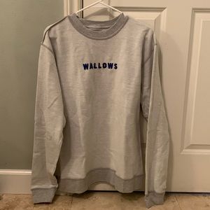 Wallows Crewneck Sweatshirt. Never worn